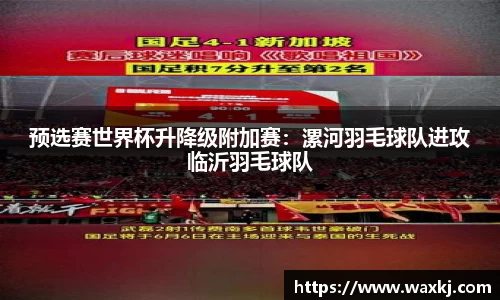 预选赛世界杯升降级附加赛：漯河羽毛球队进攻临沂羽毛球队